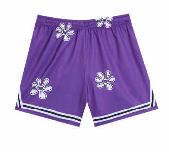 Rigorer Shorts Flowers 'Violet'