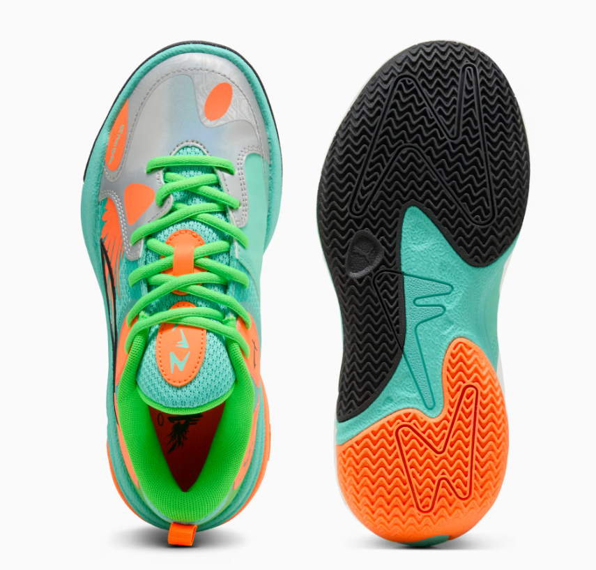 Puma MB World 01 JR (GS) 'Luro Orange/Green'
