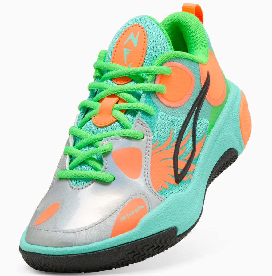 Puma MB World 01 JR (GS) 'Luro Orange/Green'