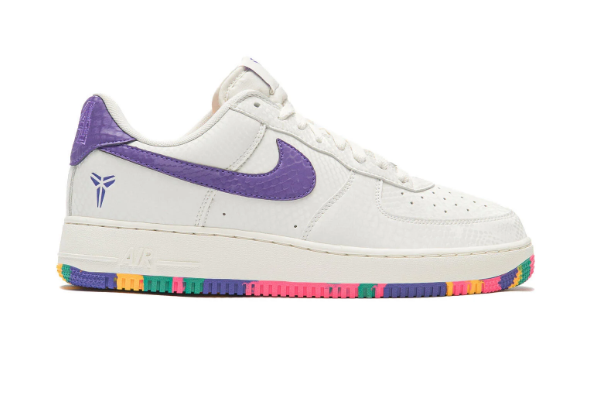 Kobe Bryant Kobe Air Force 1 Low Men's Shoes 'Sail/Purple'