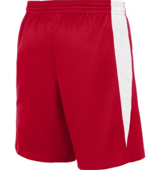 Youth Nike Team Basketball Stock Short 'Red/White'