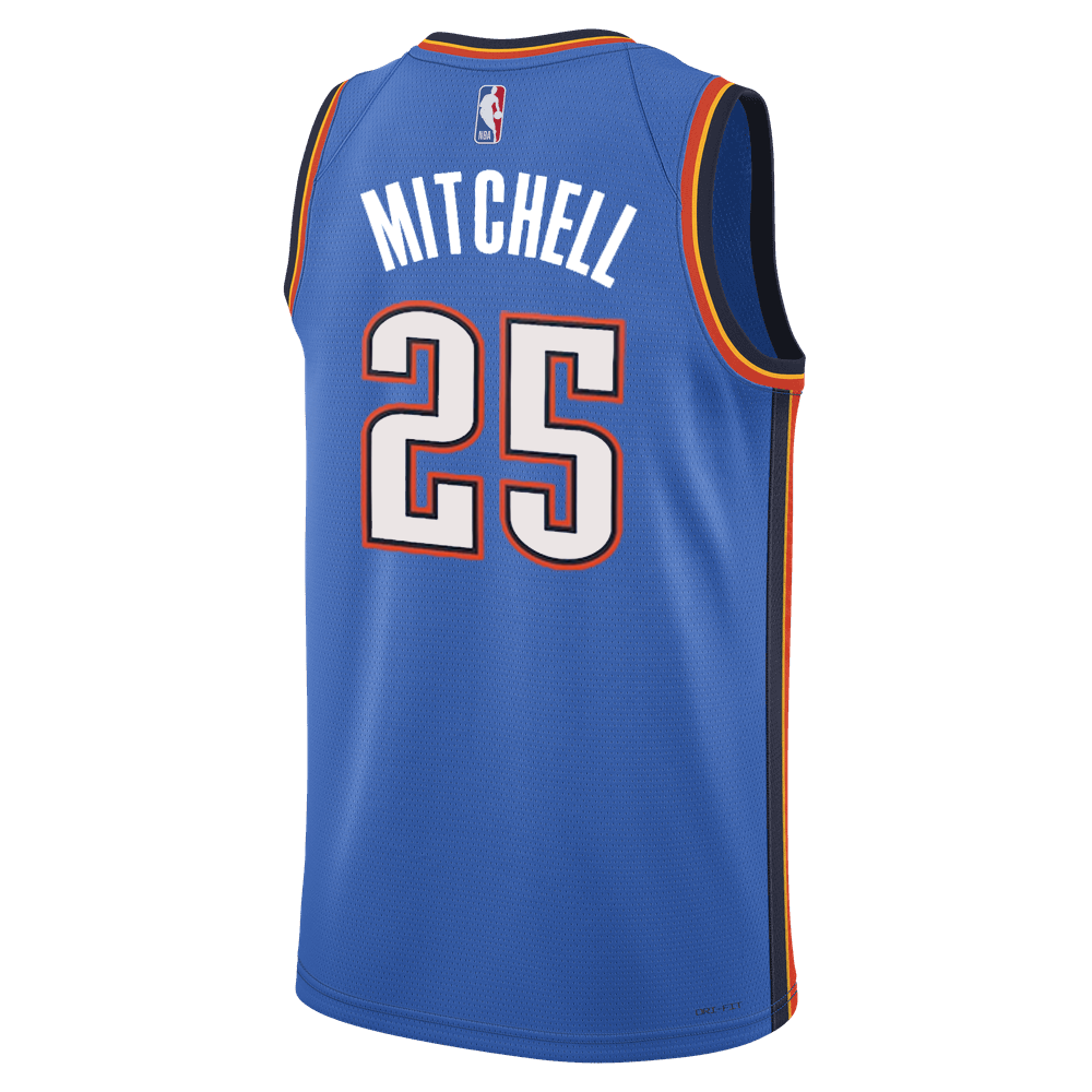 Ajay Mitchell OKC Oklahoma City Thunder Icon Edition
