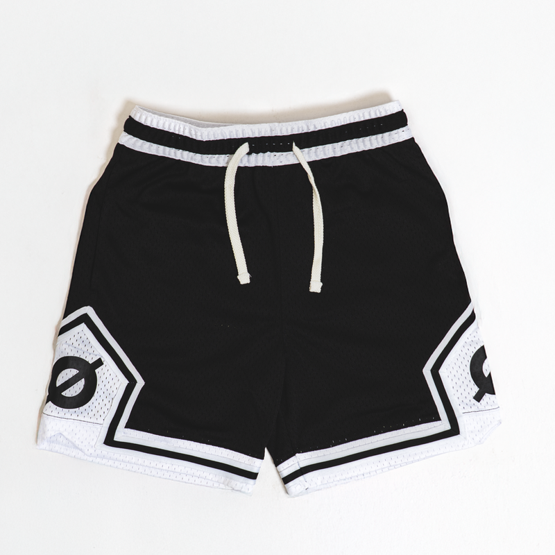 KLOVR Mesh Basketball Shorts 'Black/White'