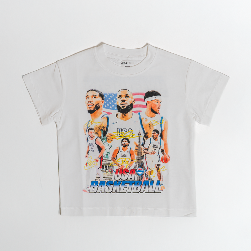 Team USA 1 Kids Tee-Shirt White