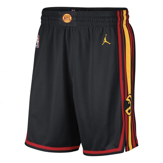 Atlanta Hawks Jordan Boys Statement Swingman Kids Short 'Black'