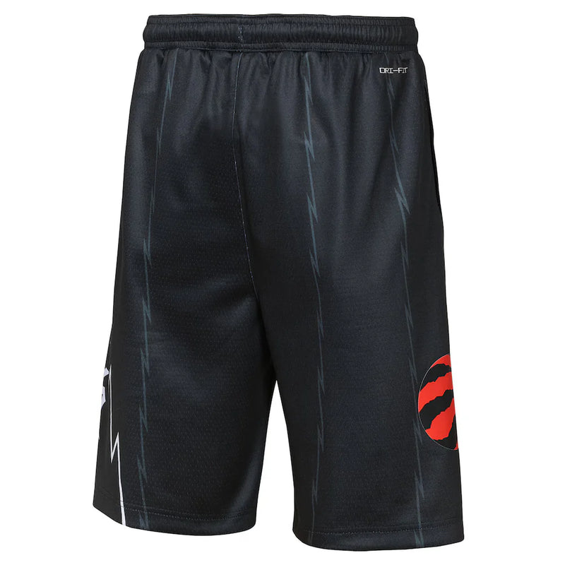Nike Toronto Raptors City Edition Swingman Kids Short 'Black'