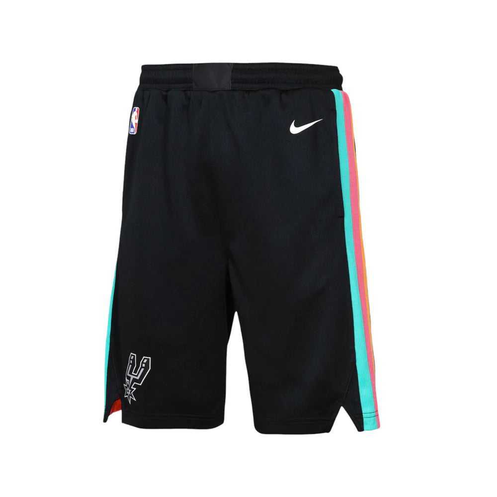 Nike San Antonio Spurs City Edition Swingman Kids Short 'Black'