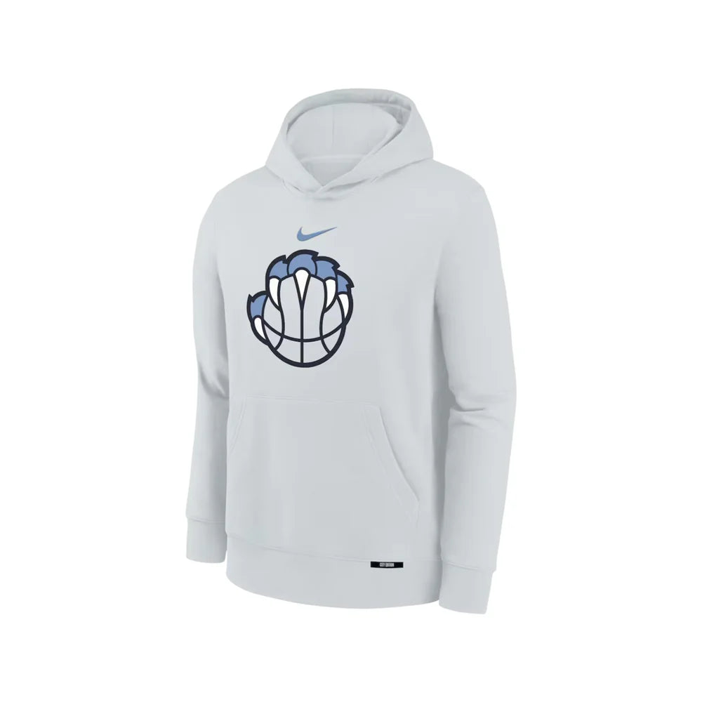 Nike Memphis Grizzlies City Edition Kids Hoody 'Pure Platinum'