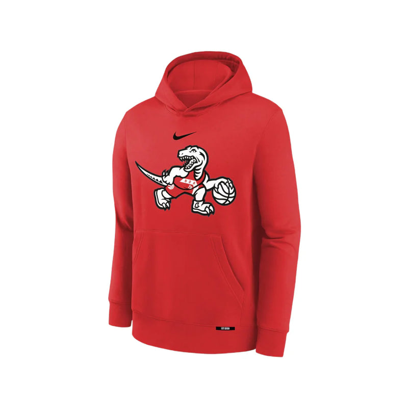 Nike Toronto Raptors City Edition Kids Hoody 'Chile Red'