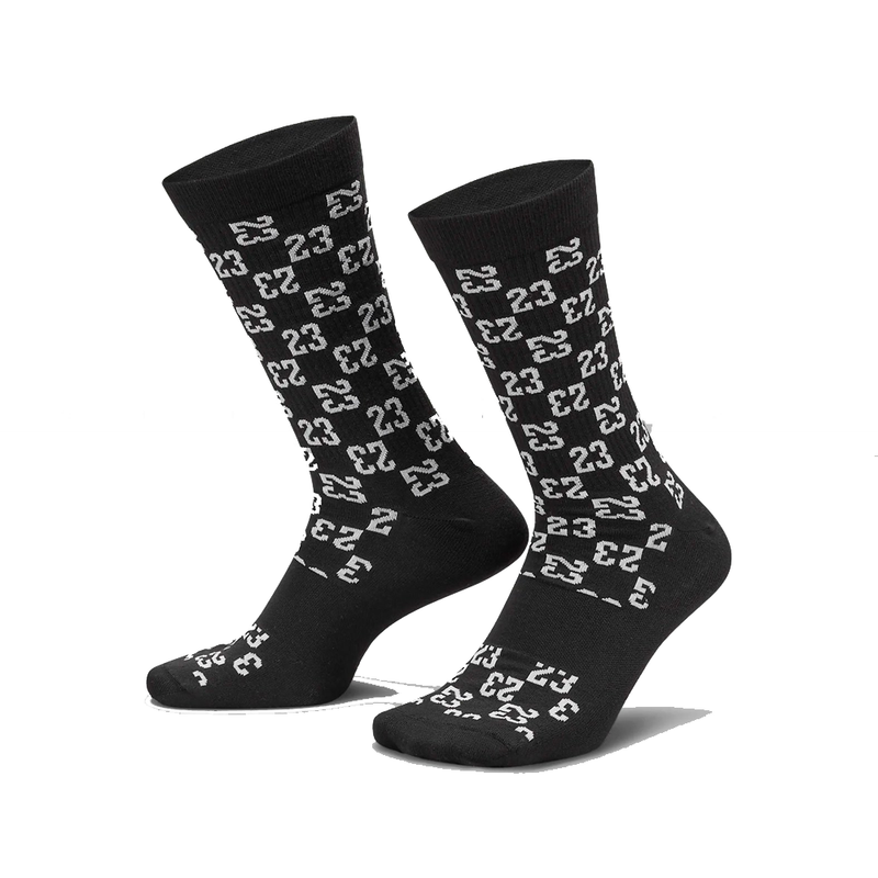 Jordan Everyday Crew Sock 'Black/White'