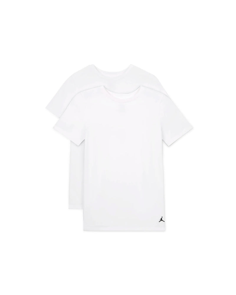 Jordan Flight Base Big Kids' T-Shirt 2-Pack 'White'