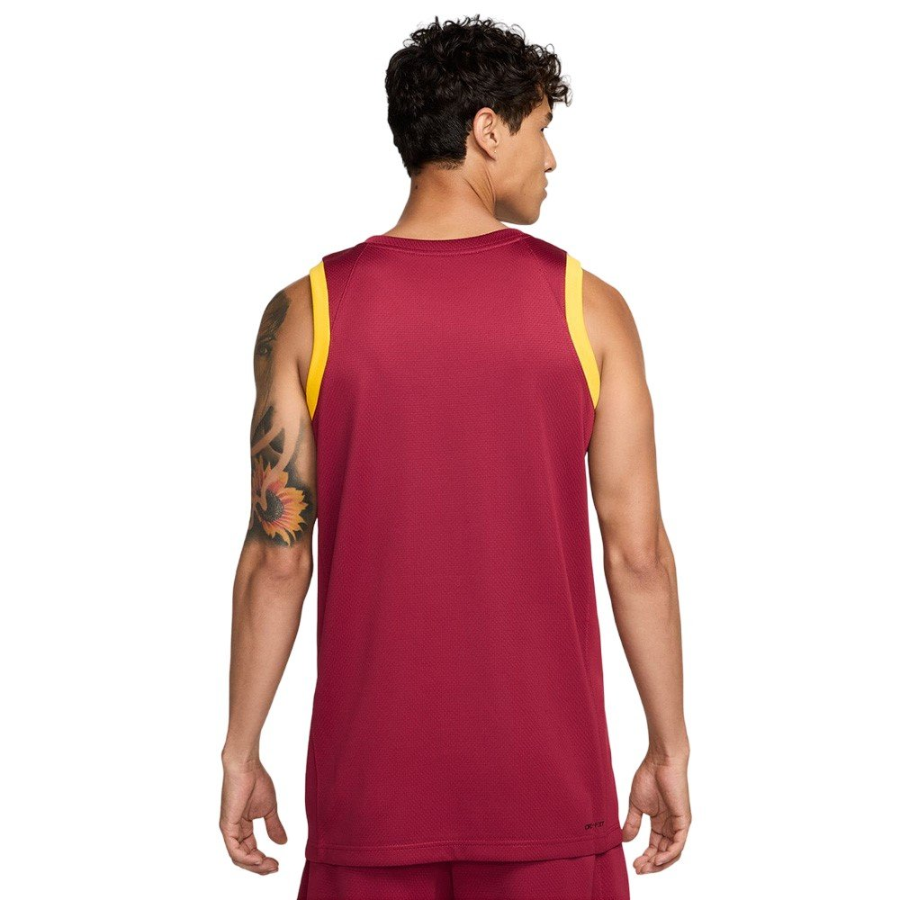Spain Limited Road Men's Nike Basketball Jersey 'Team Crimson/Yellow'