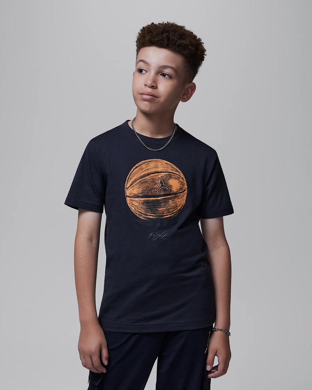 Jordan Big Kids' Game of Flight T-Shirt 'Off Noir'