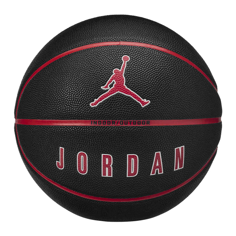 Jordan Ultimate 2.0 8P Size 7 'Black/Fire Red' basketball