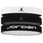 Jordan Elastic Sport Wide Headbands 3 Pk Black/White/Black