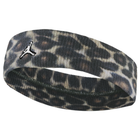 Jordan Dri-Fit Terry Headband 'Printed Black/Black/White'