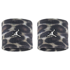 Jordan Dri-Fit Terry Wristbands 2Pk 'Printed Black/Black/White'