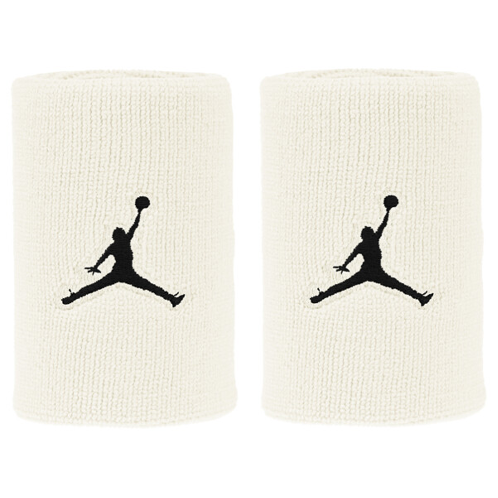 Jordan Jumpman Wristbands 2 PK Coconut Milk/Black