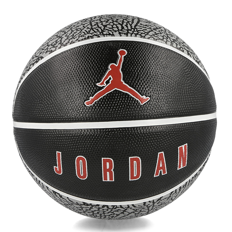 Jordan Playground 2.0 8P Deflated Size 7 Basketball 'Grey/Black/White/Red'