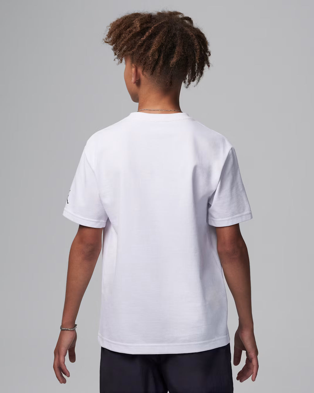 Air Jordan 1 Big Kids' Patch T-Shirt 'White'