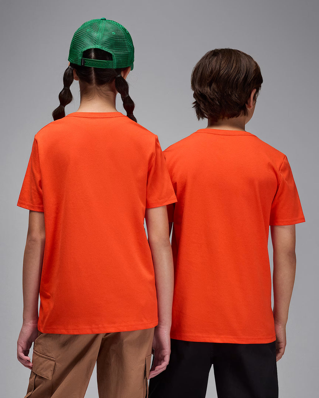 Jordan Dri-FIT Sport Big Kids' Core T-Shirt 'Team Orange'