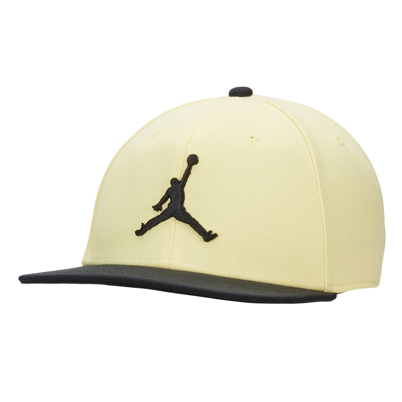 Jordan Pro Jumpman Snapback Hat 'Lemon/Black'