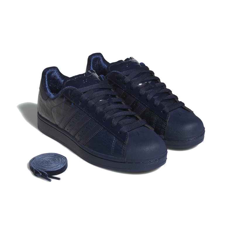 Adidas x Anthony Edwards Superstar 'Navy Croc'