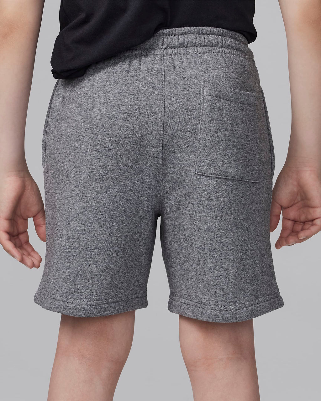 Jordan MJ Brooklyn Fleece Essentials Big Kids' Shorts 'Carbon Heather'