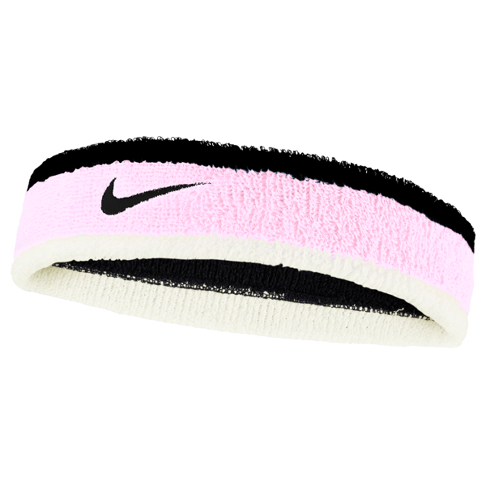 Nike Swoosh Headband Pink Foam/Coconut Milk/Black