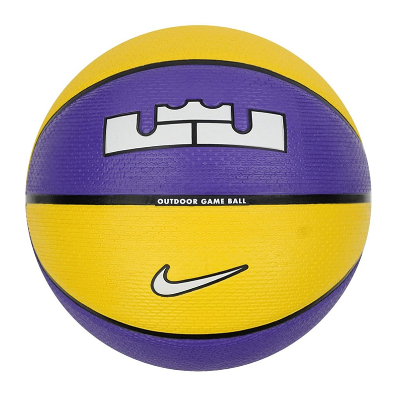 Nike Playground 2.0 8P LeBron James Size 7 'Purple/Amarillo/Black' basketball