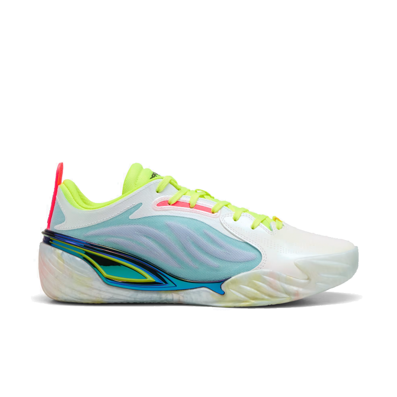 Puma All-Pro Nitro Elite Basketball Shoes 'Light Aqua-Yellow Alert'