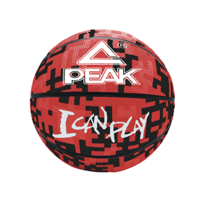 Peak Basket Ball I Can Play Size 5 'Red/Black' Basketball