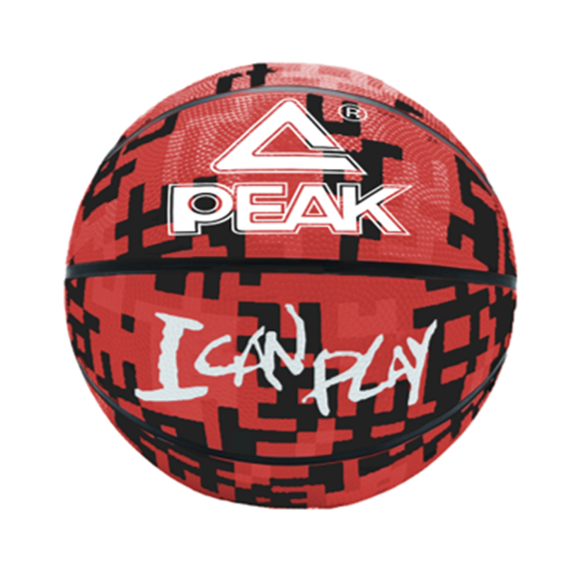 Peak Basket Ball I Can Play Size 6 'Red/Black' Basketball