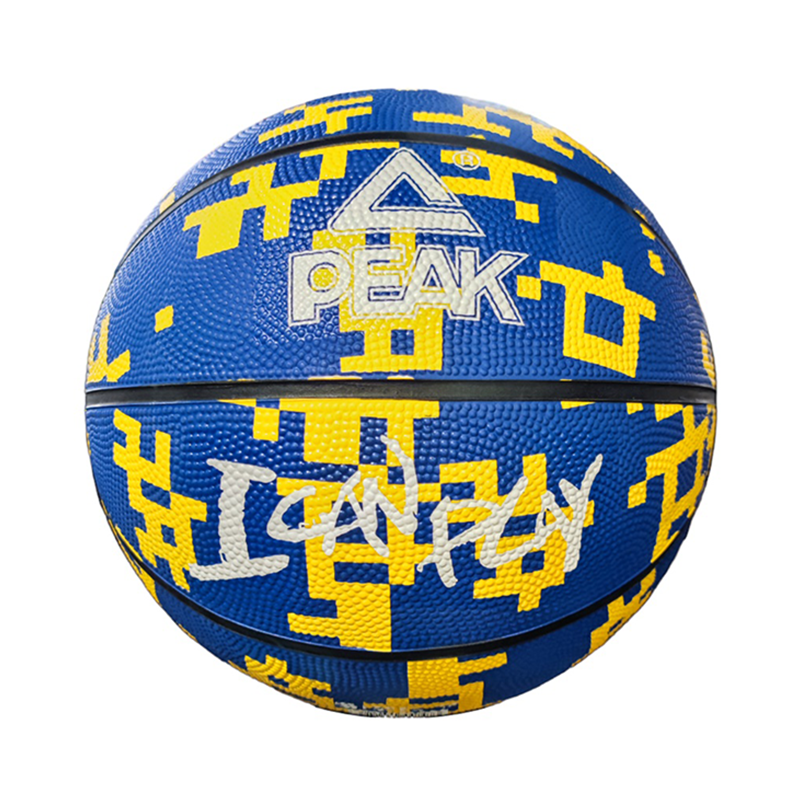 Peak Basket Ball I Can Play Size 6 'Blue/Yellow' basketball