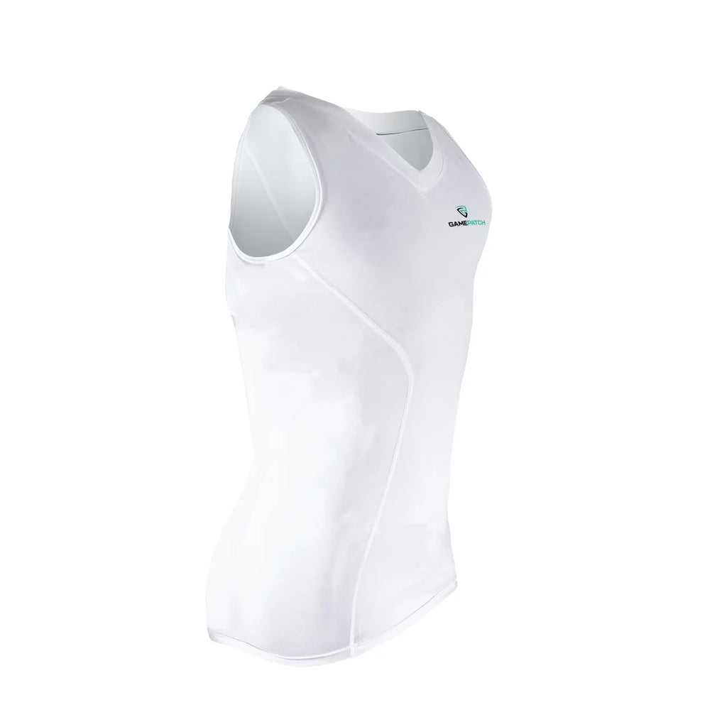 Gamepatch Compression shirt Sleeveless White