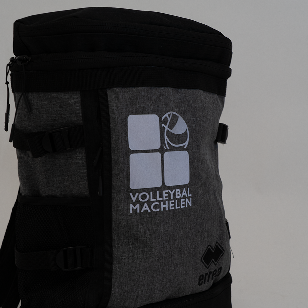 Volleybal Machelen Reflective Logo Backpack 20L  'Black/Grey'