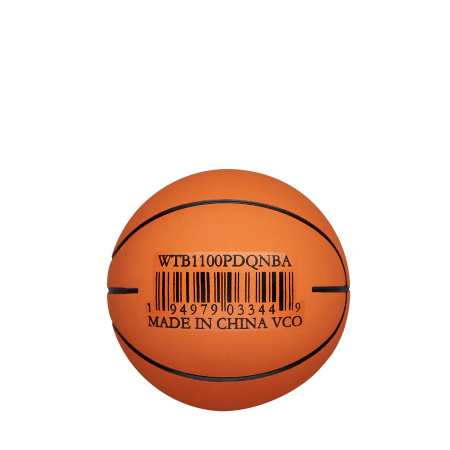 Wilson NBA Dribbler Mini Basketball 'Orange/Black'