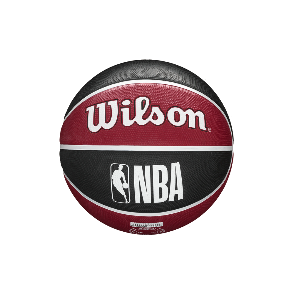 Wilson NBA Team Tribute Basketball Miami Heat 'Black/Red'