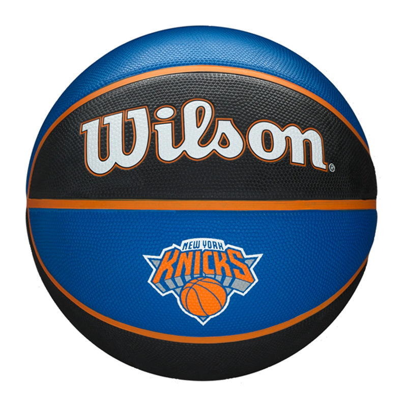 Wilson NBA Team Tribute New York Knicks Size 7 Basketball 'Blue/Black'