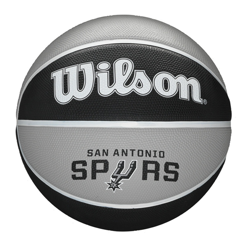 Wilson NBA Team Tribute San Antonio Spurs Size 7 Basketball 'Grey'