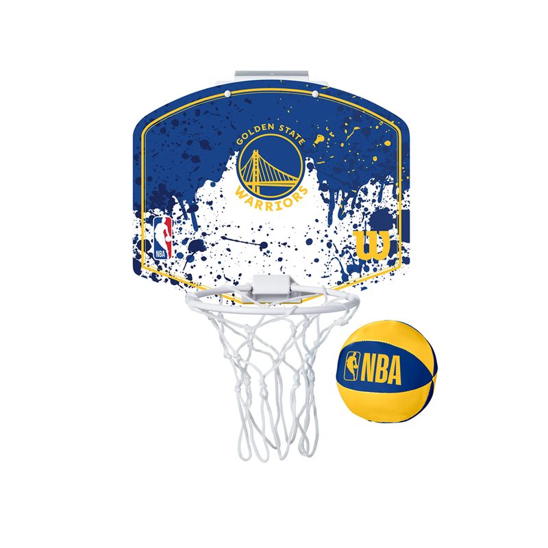 Wilson NBA Team Mini Hoop Golden State Warriors