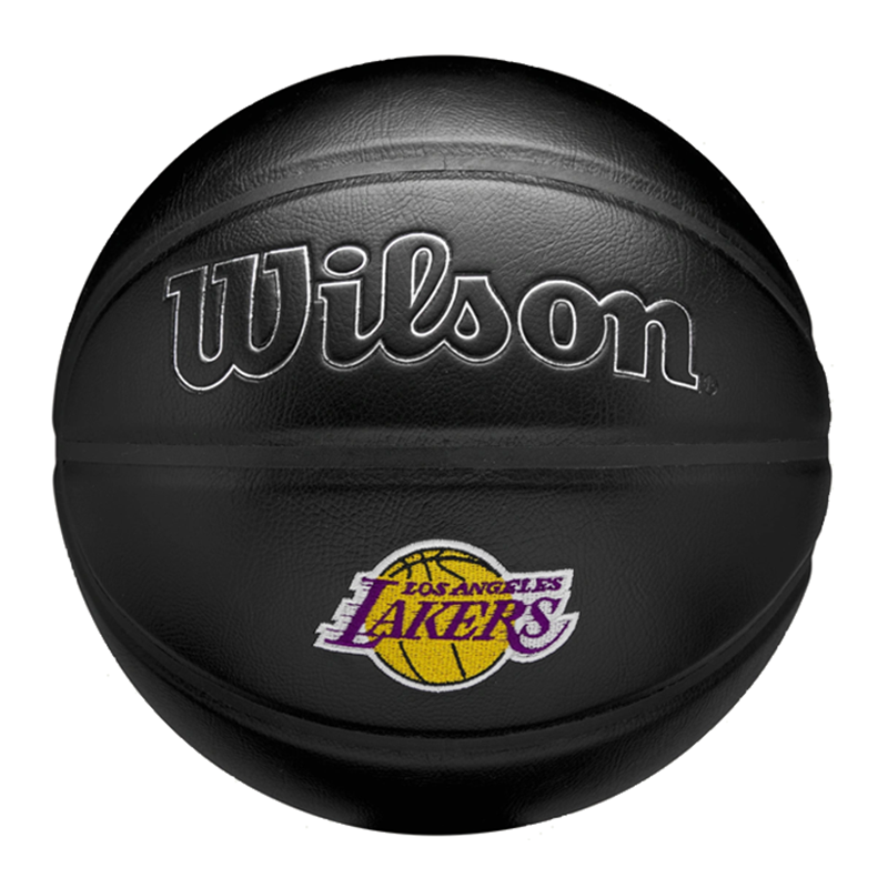 Wilson NBA Team Premiere LA Lakers Size 7 Basketball 'Black'