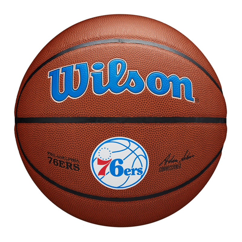 Wilson Philadelphia 76ers NBA Team Alliance Size 7 Basketball