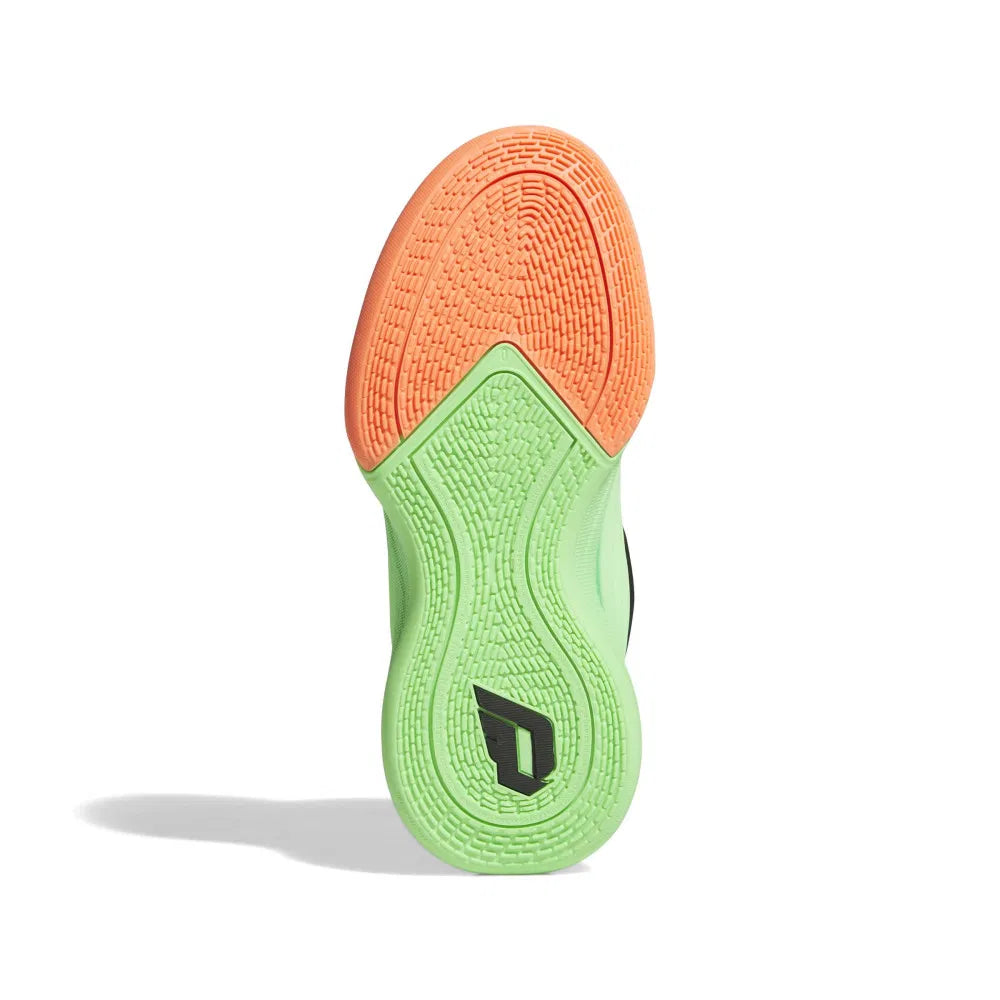 Adidas Dame X (GS) 'Black/Green/Orange'