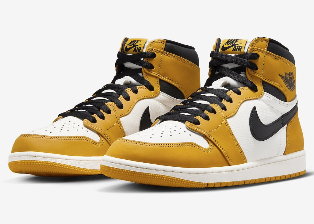 Air Jordan 1 Retro High OG Men's Shoes 'Yellow/Ochre/Sail'