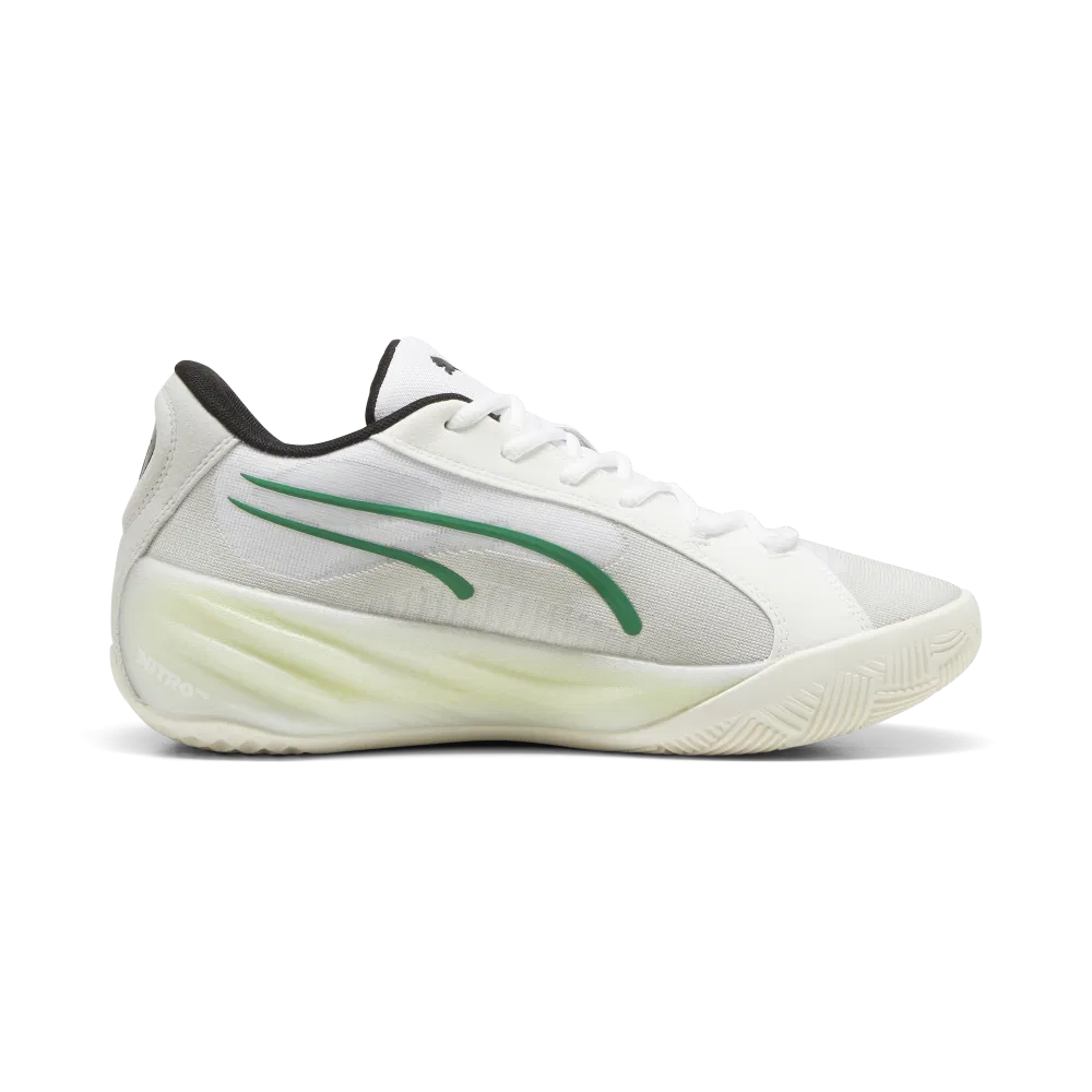 Puma All-Pro Nitro Basketball Shoes 'White/Green'