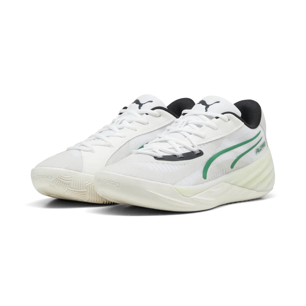 Puma All-Pro Nitro Basketball Shoes 'White/Green'