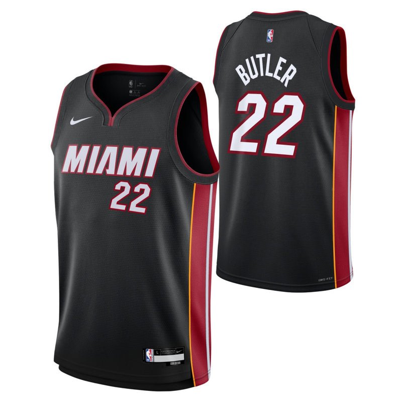 Jimmy Butler Miami Heat Nike Boys Icon Swingman Kids Jersey 'Black'