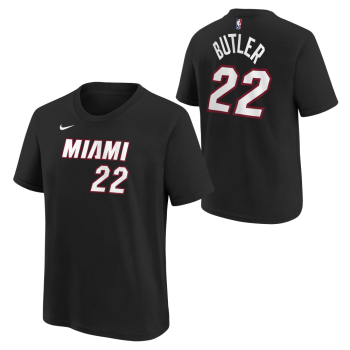 Jimmy Butler Miami Heat Nike Boys N&N Kis T-Shirt 'Black'