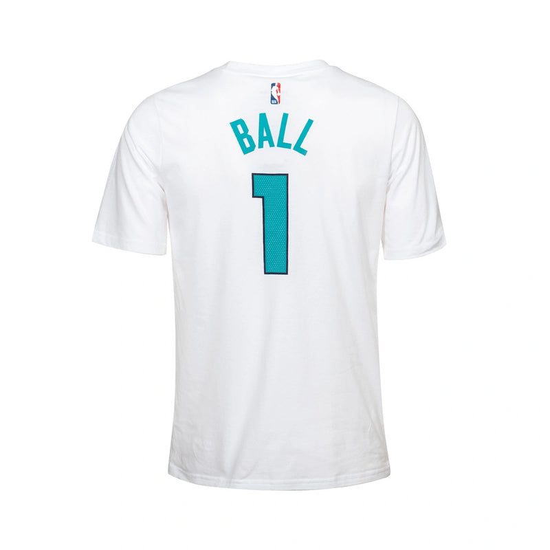 Charlotte Hornets Lamelo Ball Kids Nike Name & Number T-Shirt 'White'